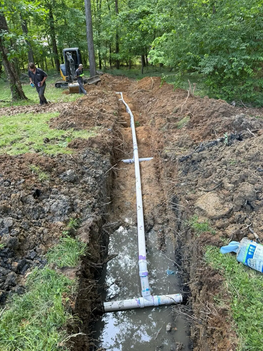 Sewer & Water Lines in Thompson's Station, TN